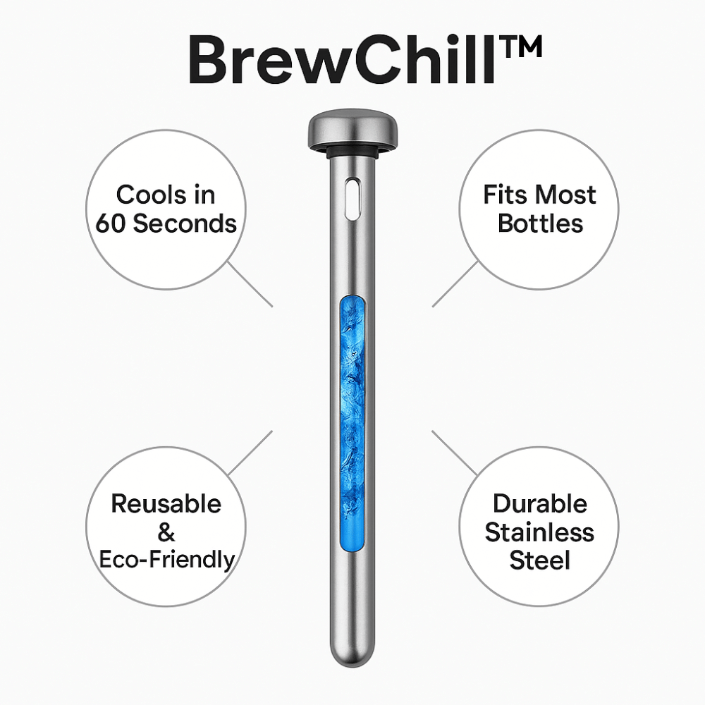 BrewChill™ – Instant Beer Cooling Rod - Kooler Pack™